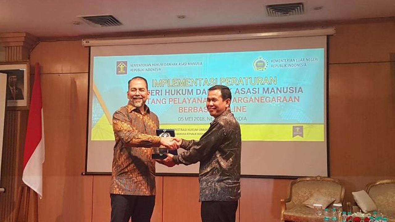 Sosialisasi Pelayanan Pewarganegaraan Berbasis Online di New Delhi (KBRI New Delhi)