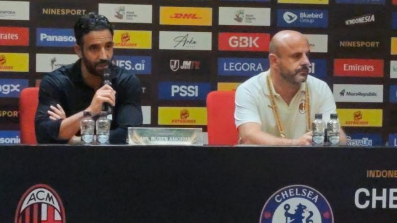 Ruben Amorim Terpukau Dukungan Penggemar AC Milan di Indonesia Meski Kalah dari Chelsea