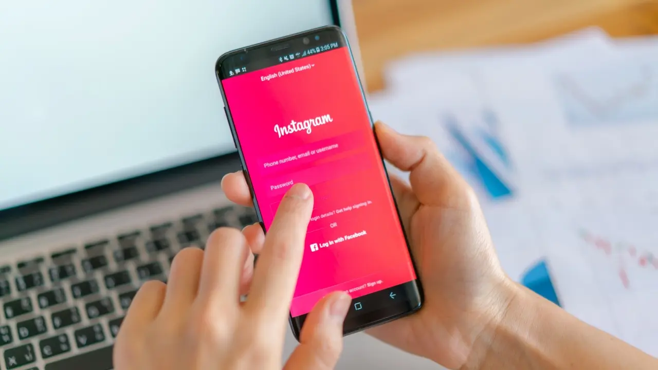 Ilustrasi media sosial Instagram