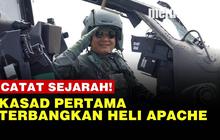 VIDEO: Momen Manis, Usai Terbangkan Heli Apache Kasad Dudung Cium Istri Tercinta