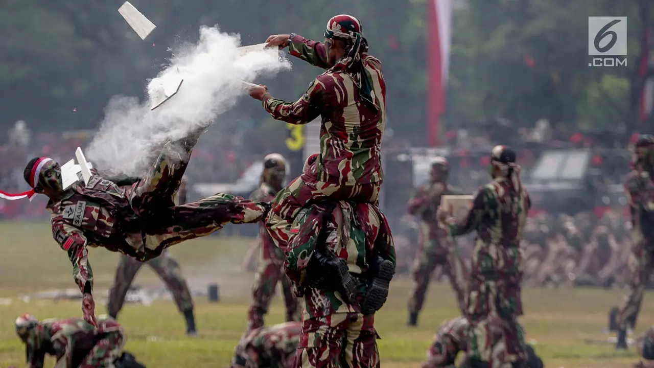Aksi Bela Diri Prajurit Kopassus