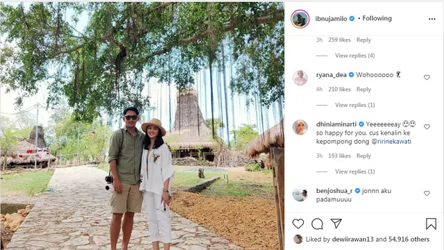 Ibnu Jamil dan Ririn Ekawati