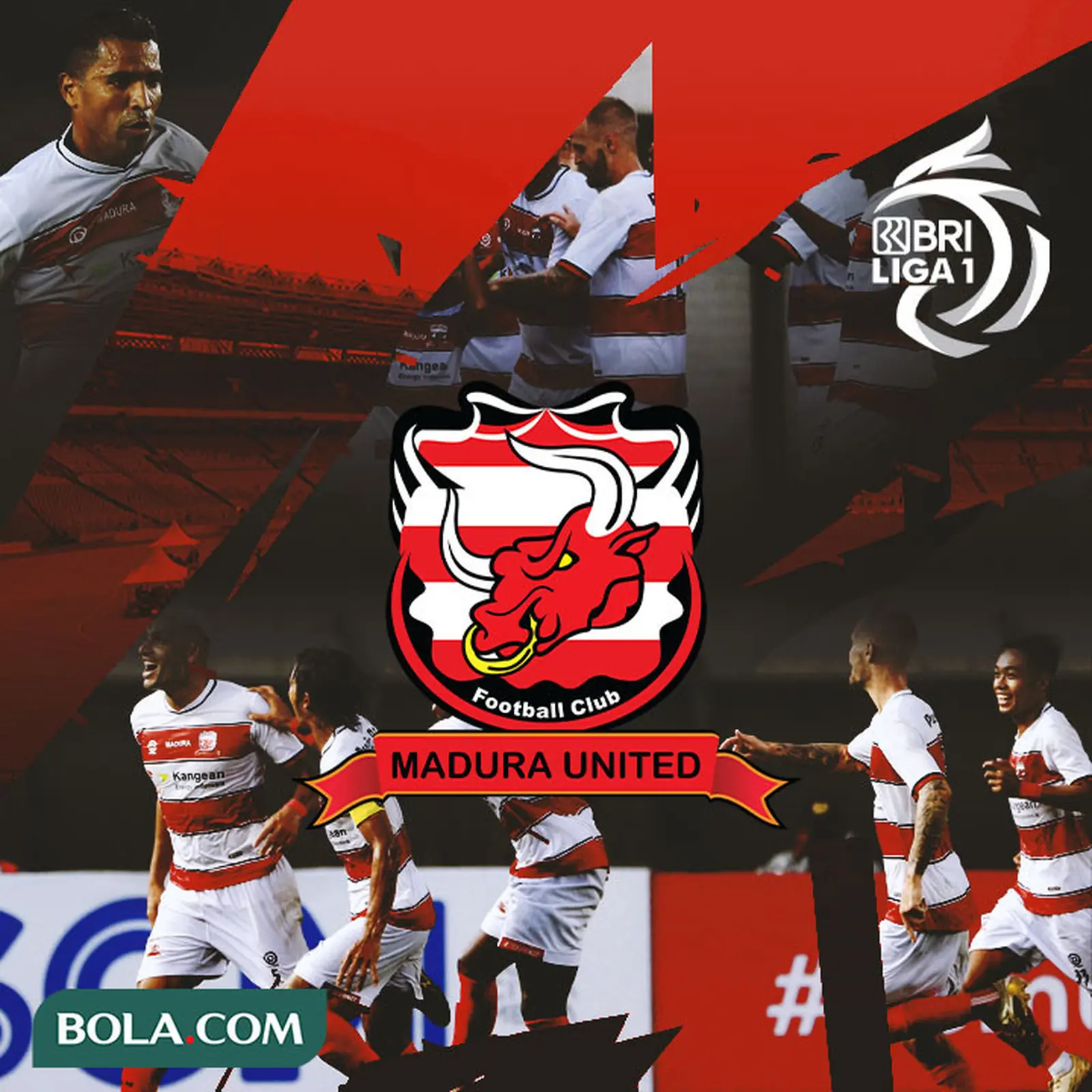 Liga 1 - Ilustrasi Logo Madura United BRI Liga 1