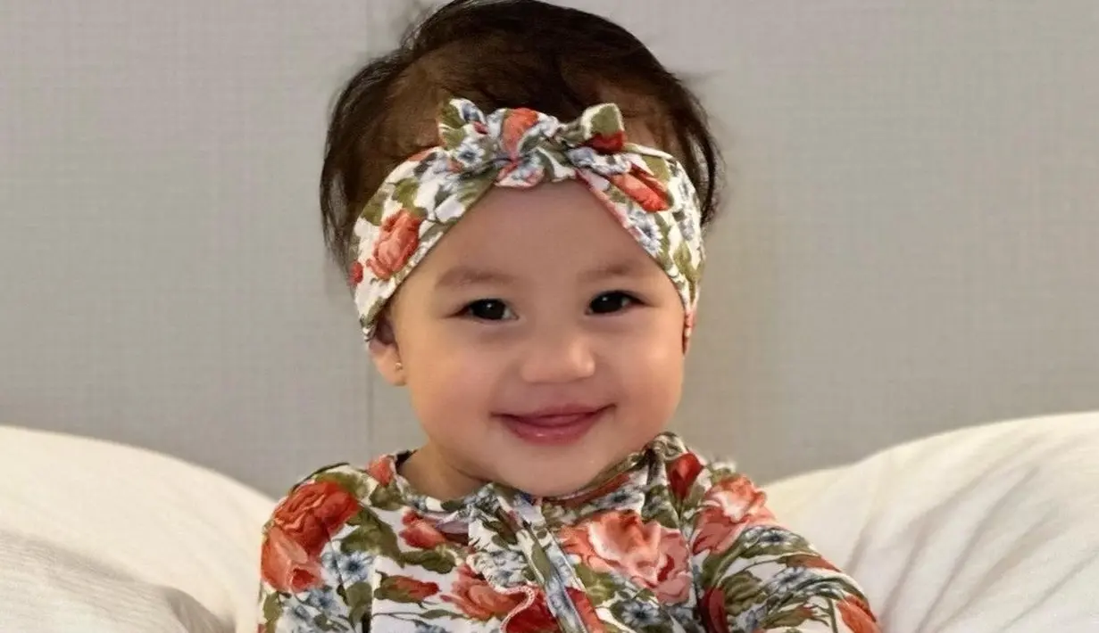 Seperti ini dia potret Khadeejah, anak kedua Kartika Putri dan Habib Usman