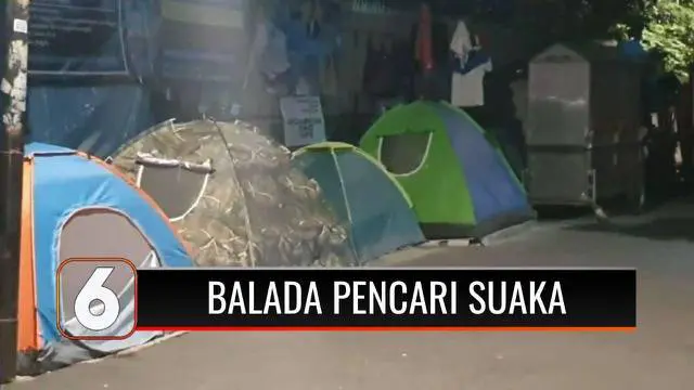 Sejumlah pencari suaka asal Afghanistan sudah 6 bulan mendirikan tenda, dan menginap di luar Kantor Komisi Tinggi PBB di Kebon Jeruk, Jakarta Pusat. Mereka berharap bisa memulai hidup baru di negara yang mau menerimanya.