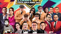 Konser Kick Off Pesta Bola Dunia 2023&nbsp; tayang di SCTV dan Indosiar, Jumat 10 November 2023 (Istimewa)