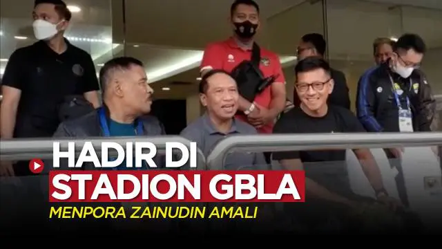 Berita video Menpora RI, Zainudin Amali, mengungkapkan alasannya hadir di Stadion GBLA saat pertandingan BRI Liga 1 2022/2023 antara Persib Bandung melawan PSS Sleman, Minggu (5/2/2023) sore hari WIB.
