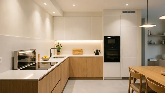 Desain Dapur Tanpa Jendela agar Tidak Pengap/AI Generated
