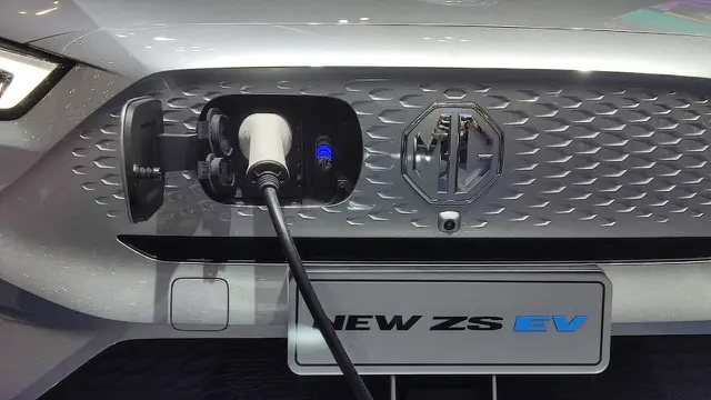 Ciri khas MG ZS EV di GIIAS 2022 (Otosia.com/Arendra Pranayaditya)