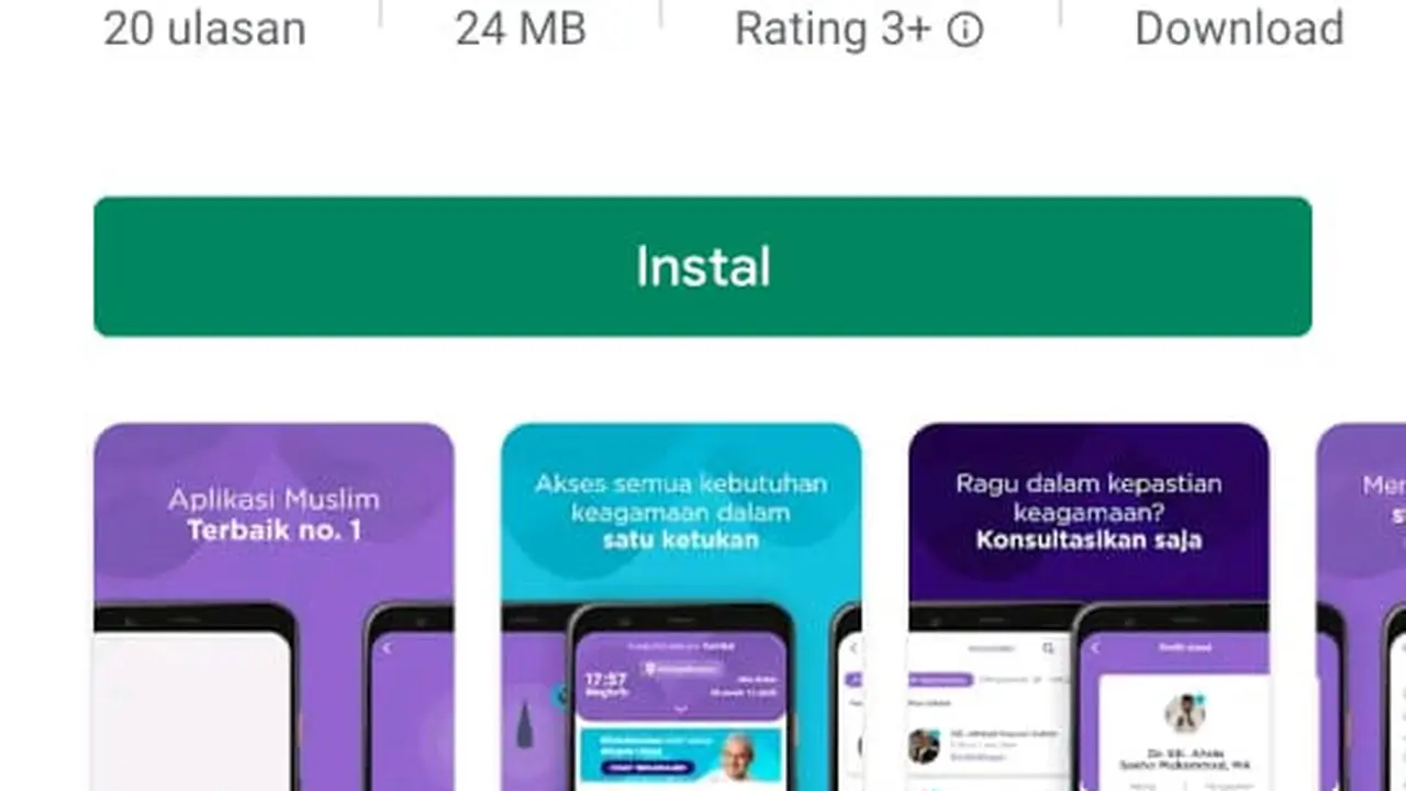Aplikasi Amini untuk belajar Al-quran