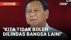 Debat Capres, Prabowo Mengaku Santai Hadapi Risiko Intervensi dari Negara Pemberi Hutang