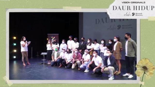 Konferensi pers film pendek Daur Hidup