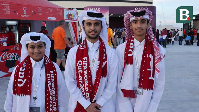 Foto: Melihat Kesetiaan Suporter Qatar Dukung Tim Kesayangan pada Laga Terakhir Fase Grup Piala Dunia 2022