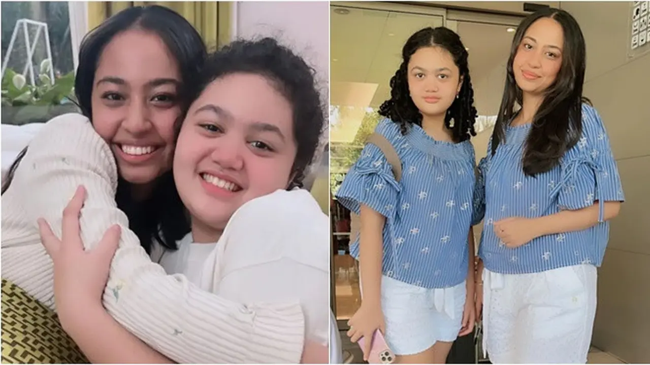 6 Potret Kebersamaan Amora Lemos dan Athalia Kakak Sambungnya, Kompak Banget