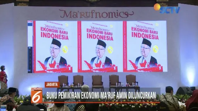 Ma’ruf Amin Hadiri Peluncuran Ma’rufnomics Ekonomi Baru Indonesia