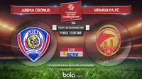 Saksikan Live Streaming Arema Cronus Vs Sriwijaya FC di Bola.com