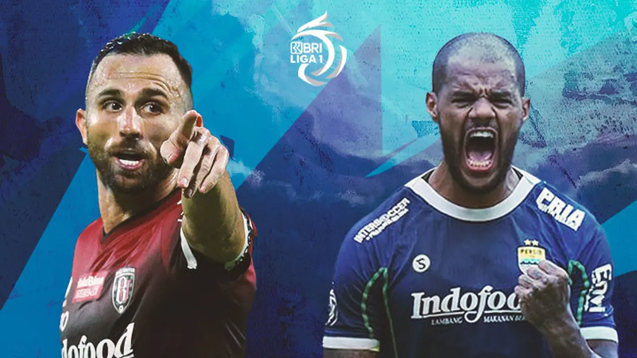 Liga 1 - Ilija Spasojevic Vs David da Silva - Bali United Vs Persib Bandung