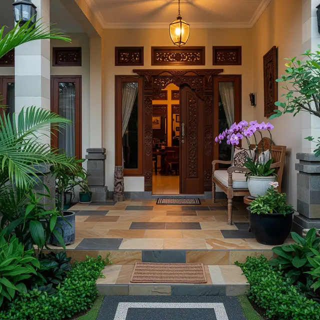 9 Ide Teras Depan Rumah Sempit Budget 5 Juta, Wujudkan Tampilan Minimalis