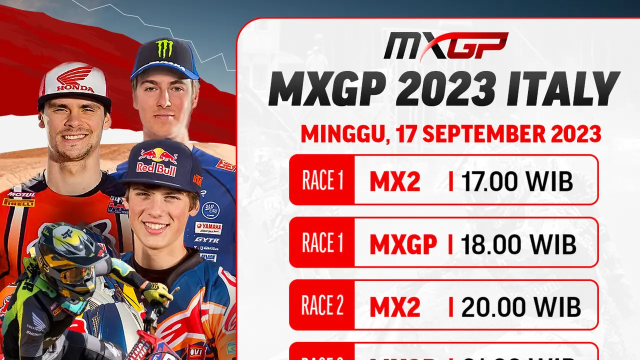 Jadwal dan Link Streaming MXGP 2023 Italy