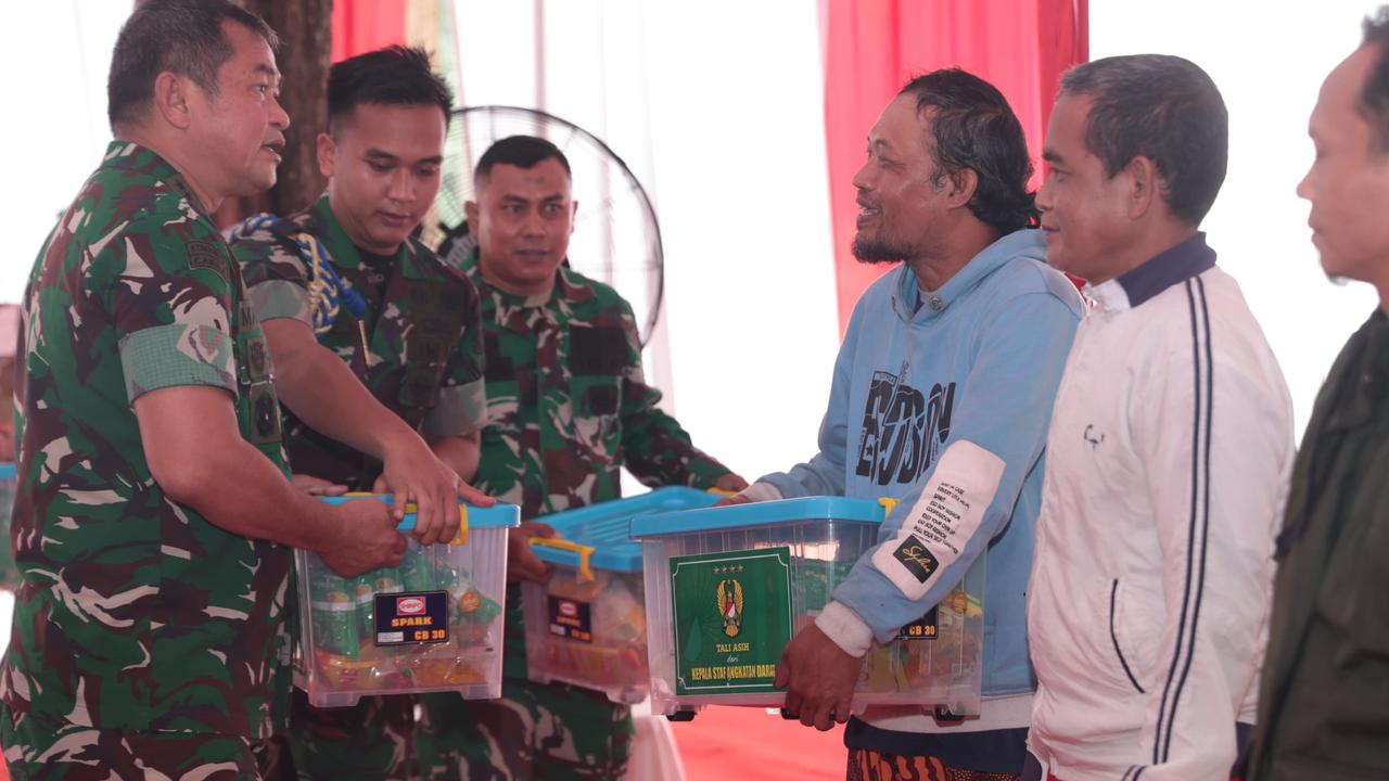 Air Mengalir, Asa pun Tumbuh: Kasad Resmikan Fasilitas Pengairan untuk Petani Brebes