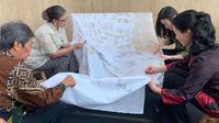 Saat acara melokal dengan batik, kolaborasi Tokopedia dengan TikTok Shop di Hotel Tentrem Yogyakarta, Senin, 5 Februari 2024. (Dok: Liputan6.com/dyah)