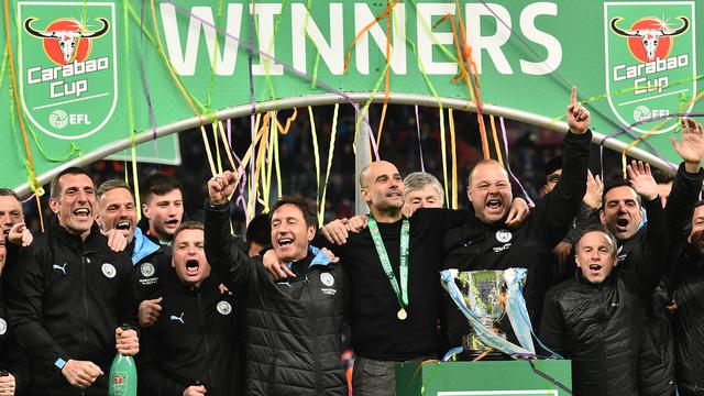 Manchester City Juara Piala Liga Inggris Josep Guardiola Lempar Banyak Pujian Bola Liputan6 Com