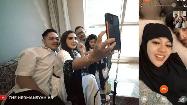 Momen Lebaran Keluarga Anang Hermansyah di Dubai, Penuh Kehangatan. (Sumber: Instagram/ashanty_ash dan YouTube/The Hermansyah A6)