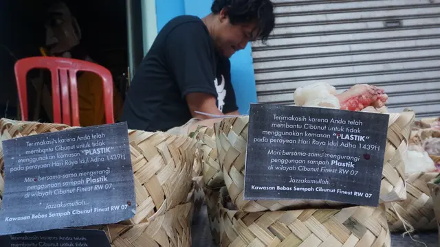 Besek daging kurban