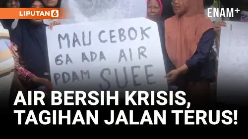  3 Bulan Krisis Air Bersih, Tagihan Ribuan Warga Bekasi Terus Membengkak!