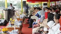 Kemeriahan Calon Ibu Kota Baru Gelar Festival Tari Adat Internasional