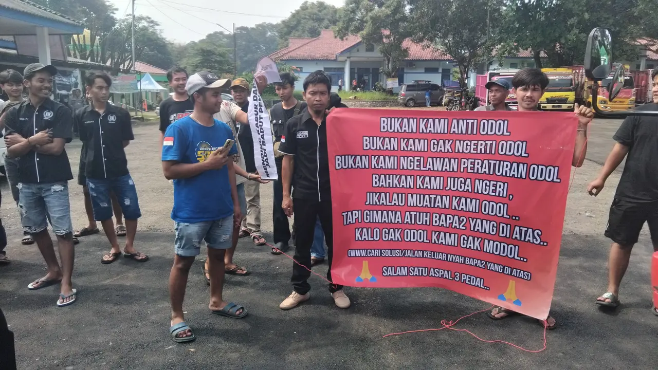Demo Sopir ODOL