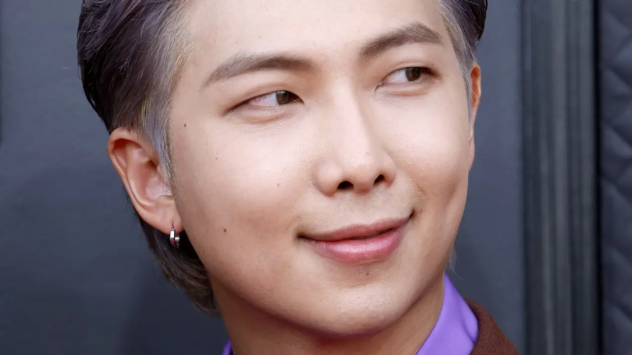 RM BTS. (Frazer Harrison / GETTY IMAGES NORTH AMERICA / Getty Images via AFP)