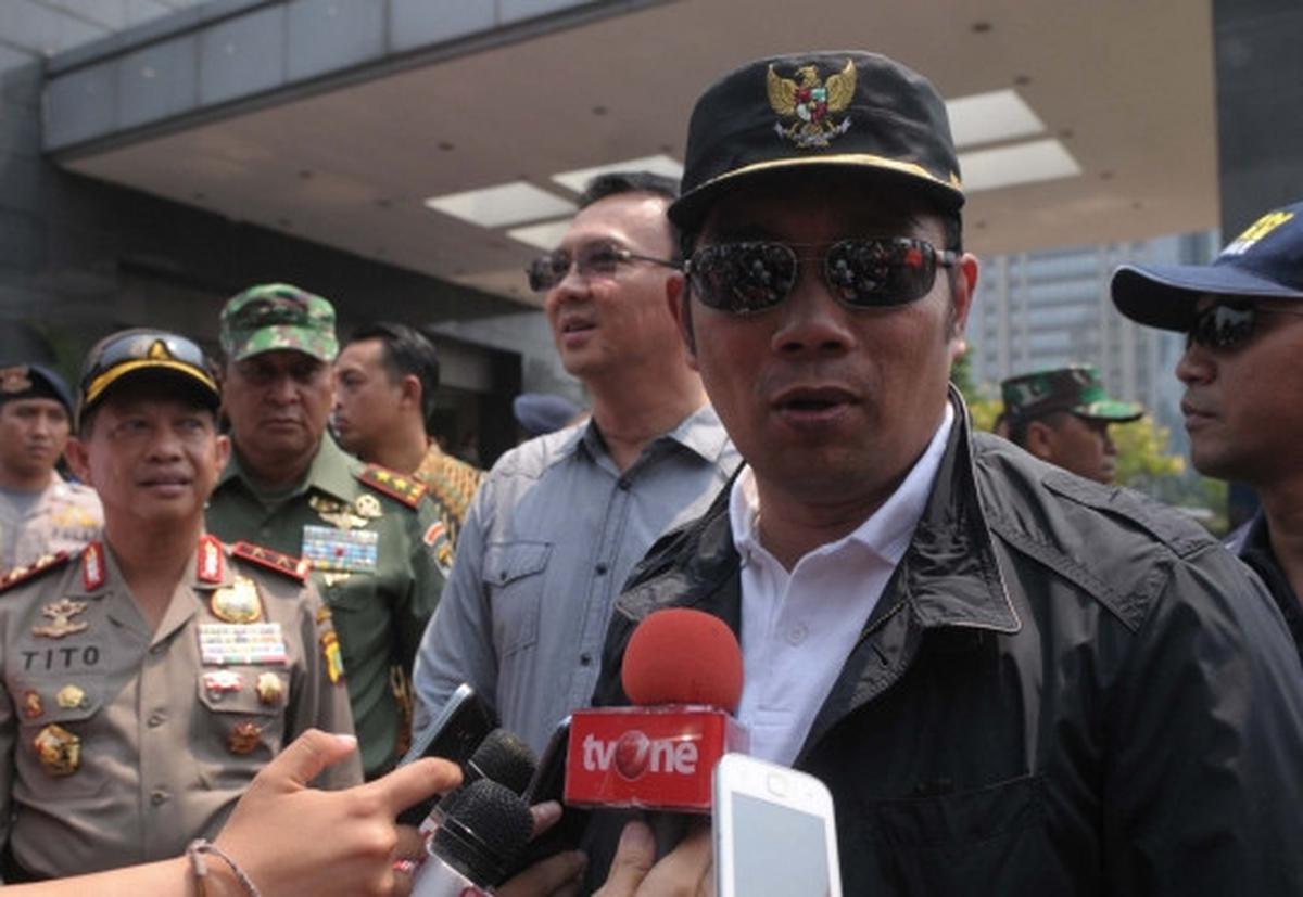 Ahok dan Kang Emil ikut konsolidasi pengamanan final Piala Presiden