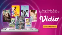 Vidio memberikan akses gratis untuk menonton tujuh drama Korea selama bulan September. (Foto: Vidio)