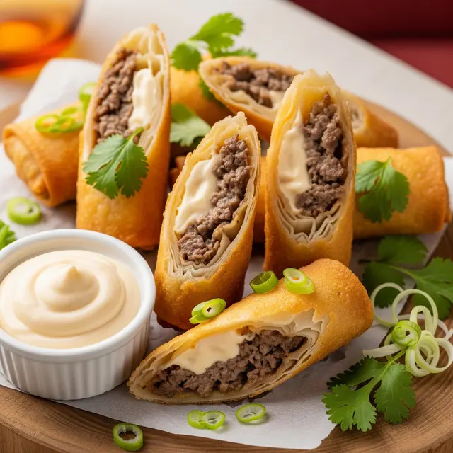 Ide Jualan Lumpia Beef Rp5 Ribuan (AI)
