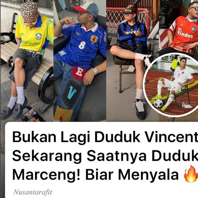 Gaya Duduk Pemain Timnas Indonesia Marselino Ferdinan Usai Cetak Gol Lawan Arab Saudi Jadi Inspirasi Pemotretan