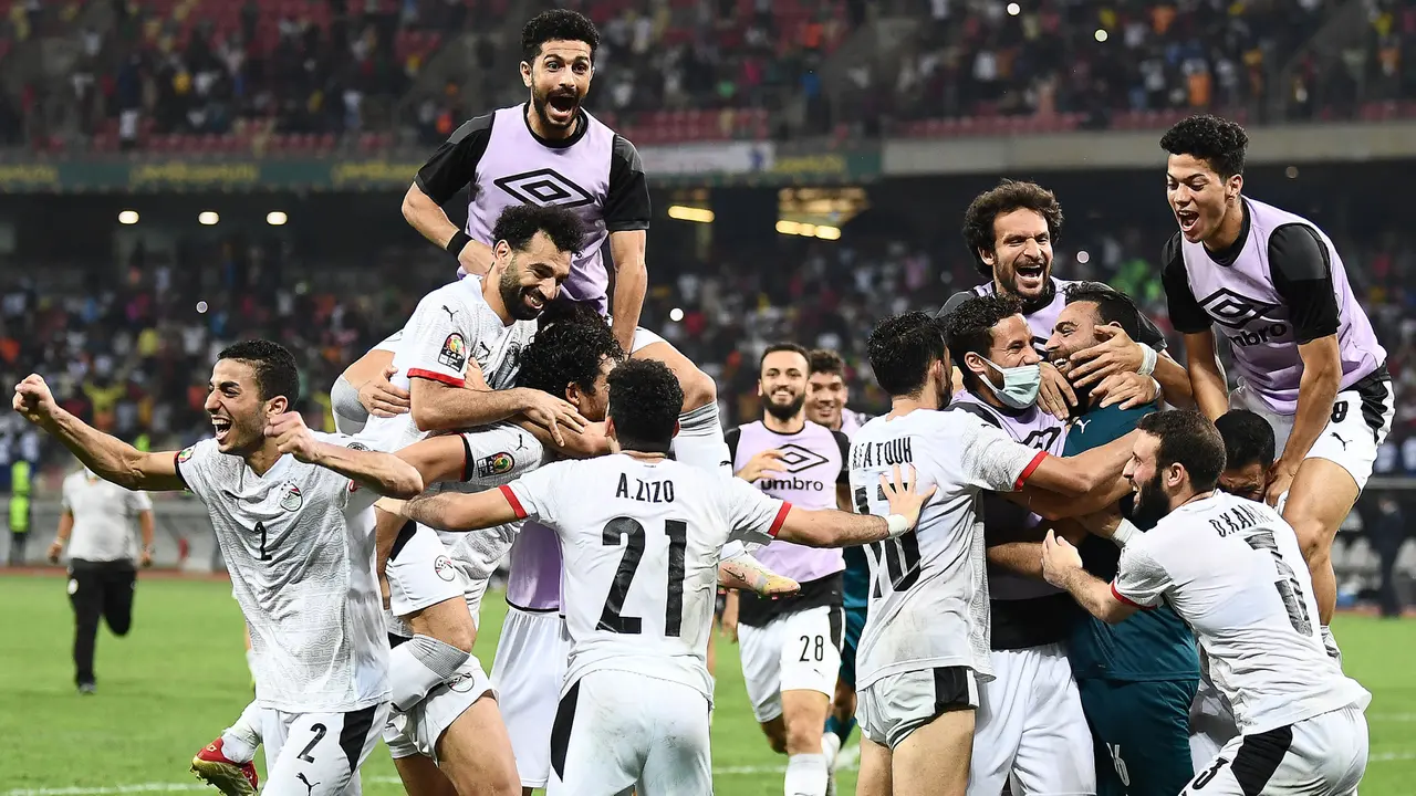 Foto: Salah Pastikan Mesir Melaju ke Perempatfinal Piala Afrika 2021 usai Singkirkan Pantai Gading Lewat Adu Penalti