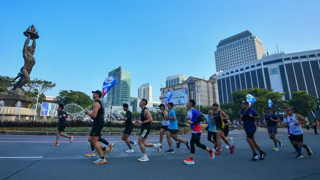Ilustrasi - BTN Jakarta International Marathon (BTN JAKIM).