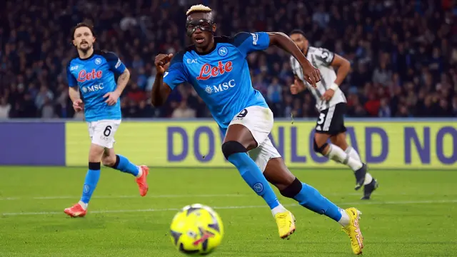 Hasil Liga Italia: Napoli Hajar Juventus 5-1 di Stadion Diego Armando Maradona