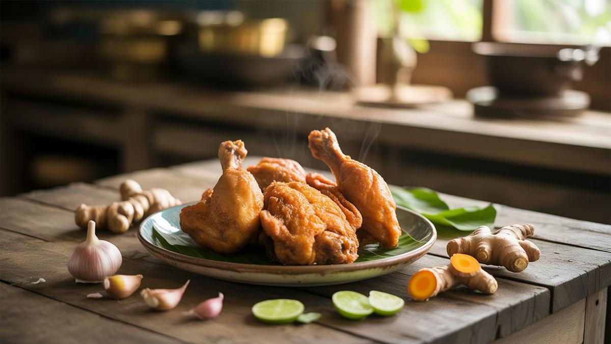 Resep Ayam Goreng Non MSG yang Gurih dan Renyah Alami
