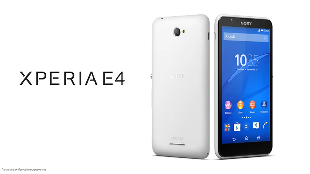 Tampil Nyentrik, Sony Xperia E4 Hadirkan Tiga Keunggulan