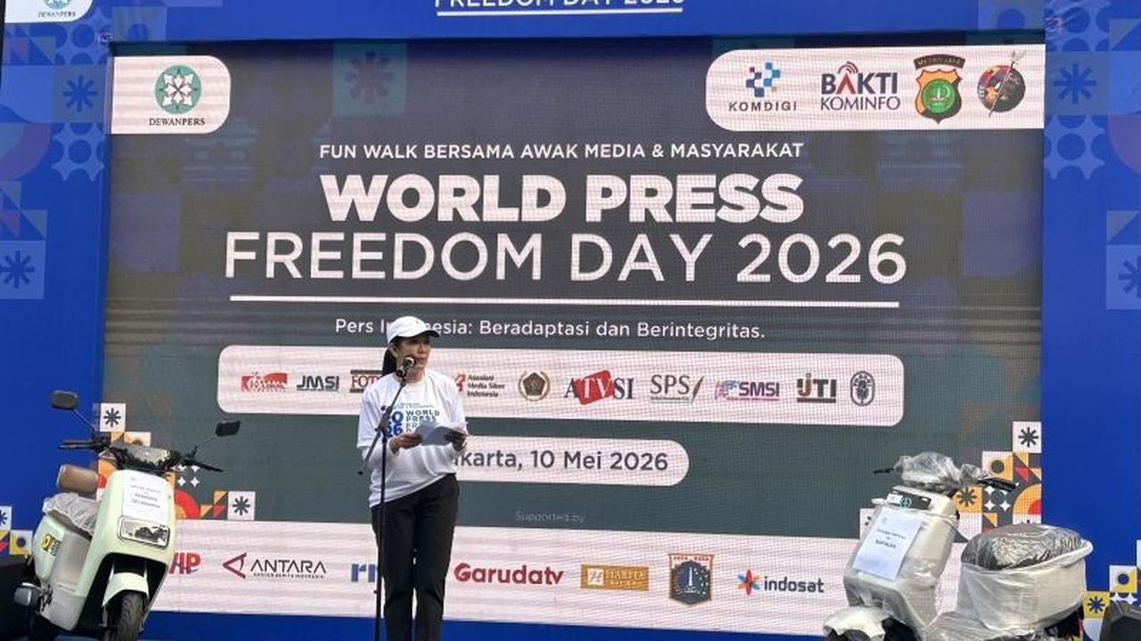 Komdigi Tegaskan Peran Pers Lawan Hoaks di Hari Kebebasan Pers Dunia 2026