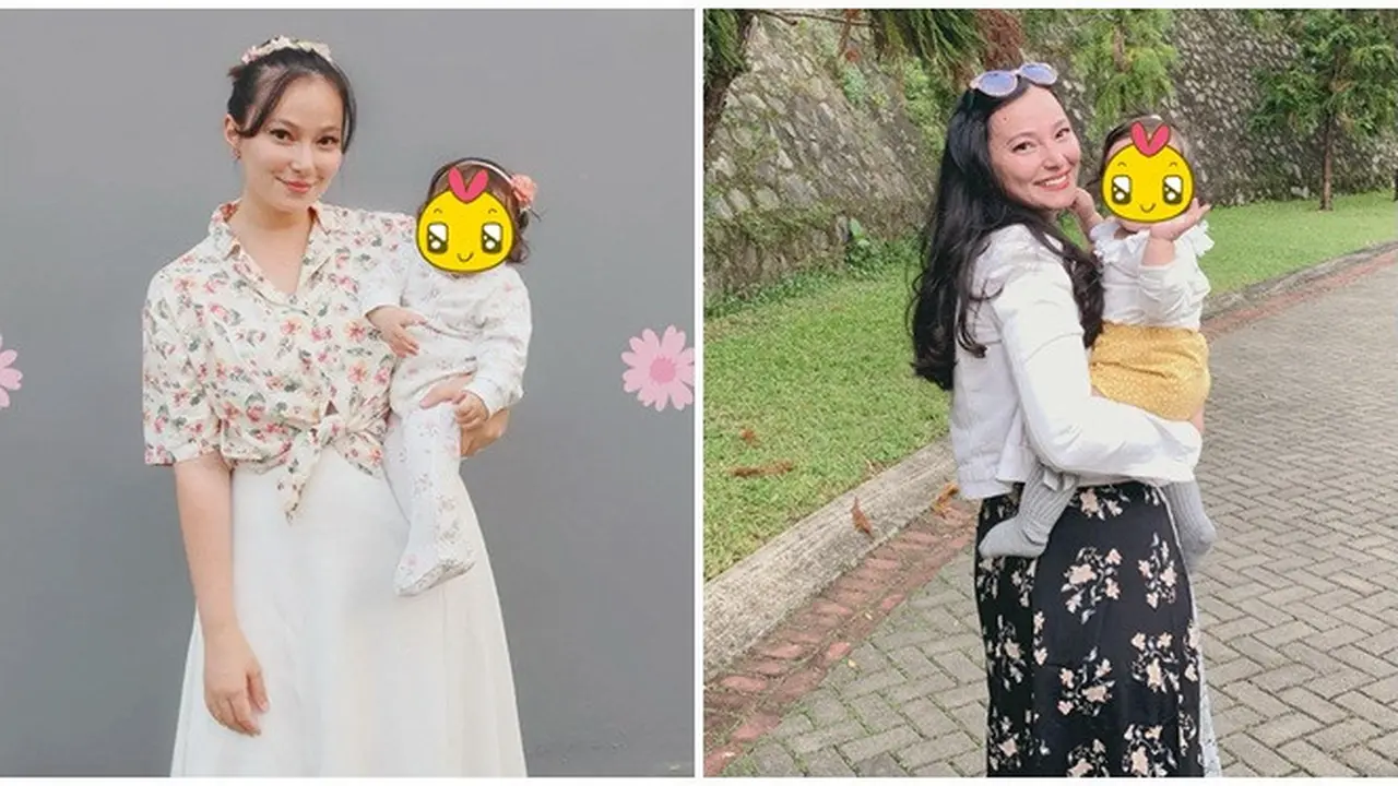 7 Gaya Asmirandah saat Momong Anak, Tetap Stylish