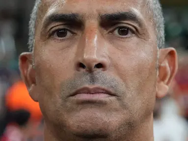 Pemecatan pelatih Swedia, Sabri Lamouchi menjadi kabar mengagetkan menyusul kekalahan telak tim mereka dari Swedia dalam laga Grup F Piala Dunia 2026, Senin (15/06/2026) dini hari WIB. (AP Photo/Moises Castillo)