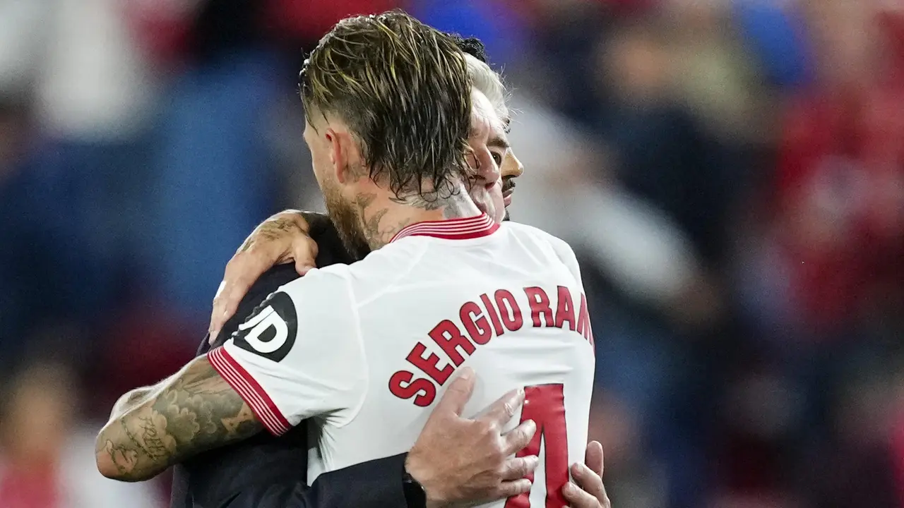 Foto: Momen Sergio Ramos Gemes Cubit Pipi Antonio Rudiger, Sevilla Imbang Kontra Real Madrid