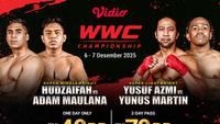 Intip Susunan Fight Card Warzone Championship 2025, Tayang Eksklusif di Vidio