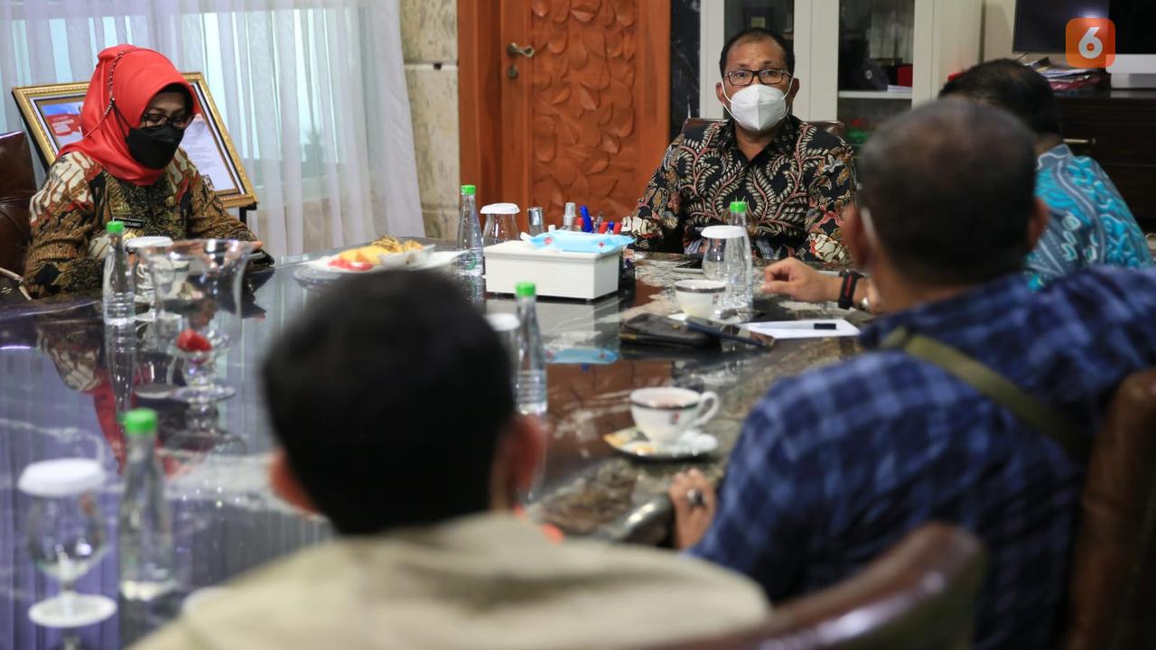 Pelaku UMKM temui Wali Kota Makassar Danny Pomanto (Liputan6.com/Fauzan)