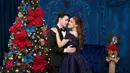 Dalam foto tersebut, Anthony dan Audi Marissa terlihat bahagia dalam menyambut natal yang penuh kasih dan cinta untuk ummat Kristiani