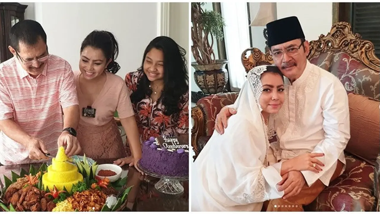 Momen Mesra Mayangsari-Bambang Trihatmojo yang Rayakan Ulang Tahun Pernikahan