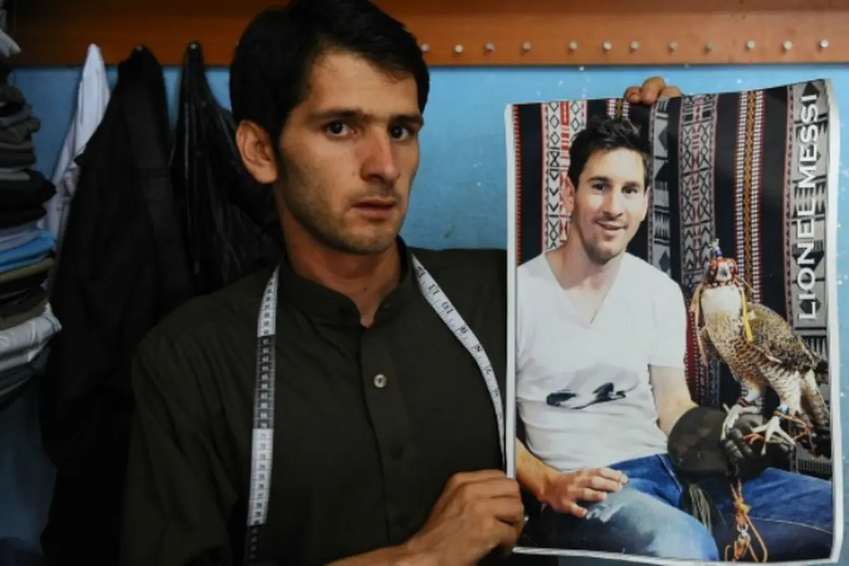 Orang ini mirip Messi